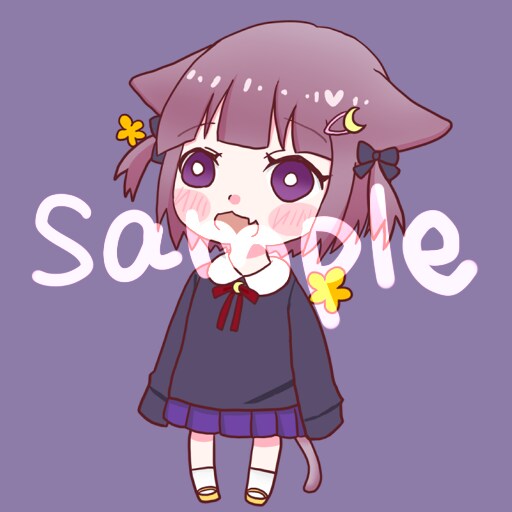 商用利用可！可愛いデフォルメアイコン描きますます SNS等で使える可愛いアイコンイラスト イメージ4