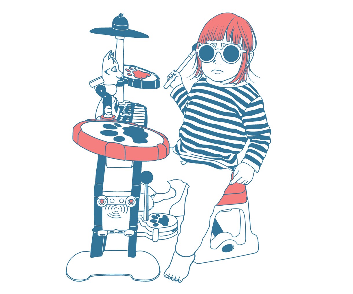 メガネをかけた可愛くてお洒落な似顔絵描きます アイコン、プレゼントにどうぞ！ イメージ4