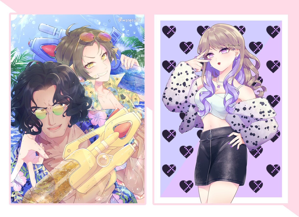 高級感のあるミニキャラを制作いたします 描込みのあるリッチな仕上がりでグッズやパネル用におすすめ！ イメージ4
