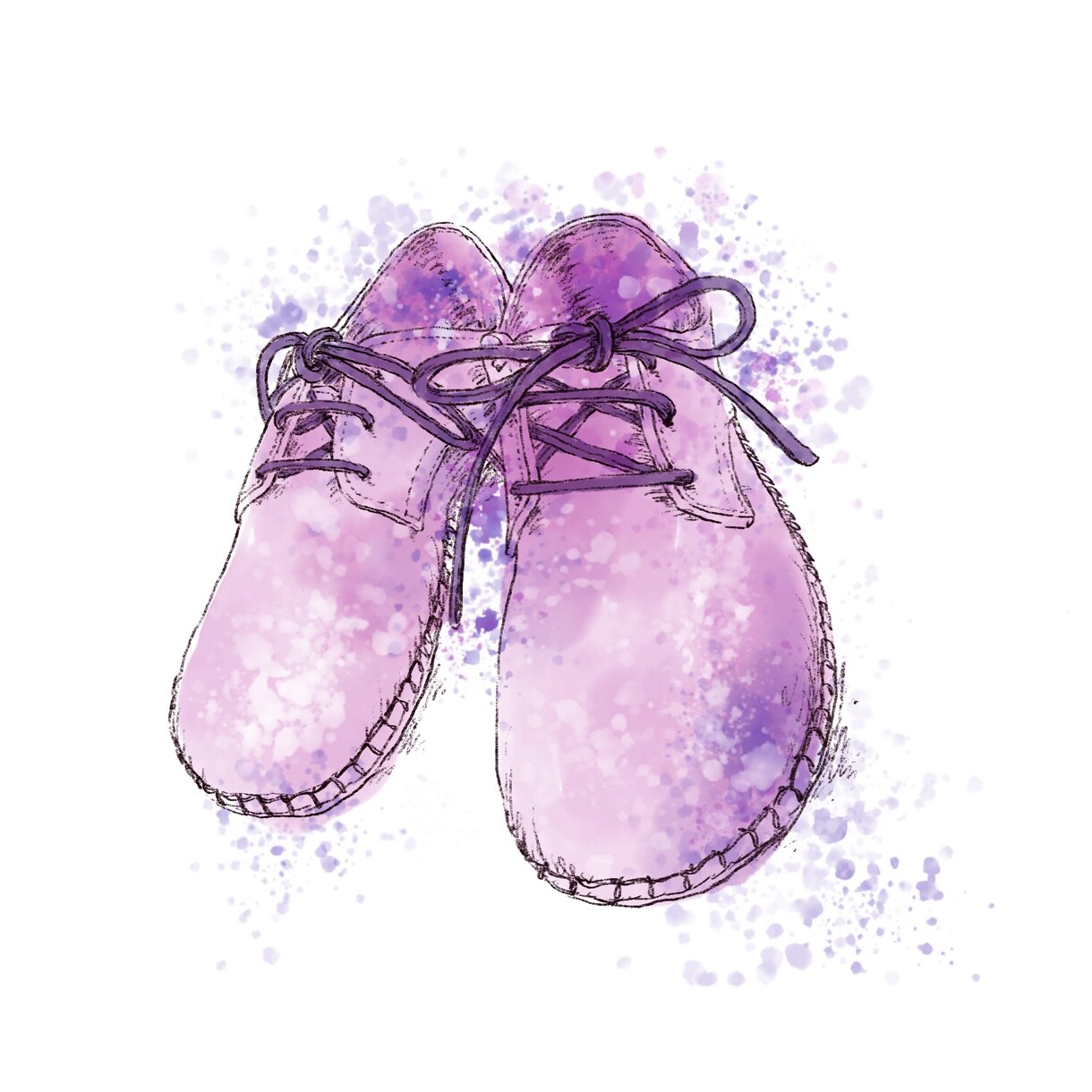 にじみ・水しぶきの美しい透明水彩イラスト描きます 名刺/アイコン/プレゼント/webサイトをグッと印象的に イメージ7