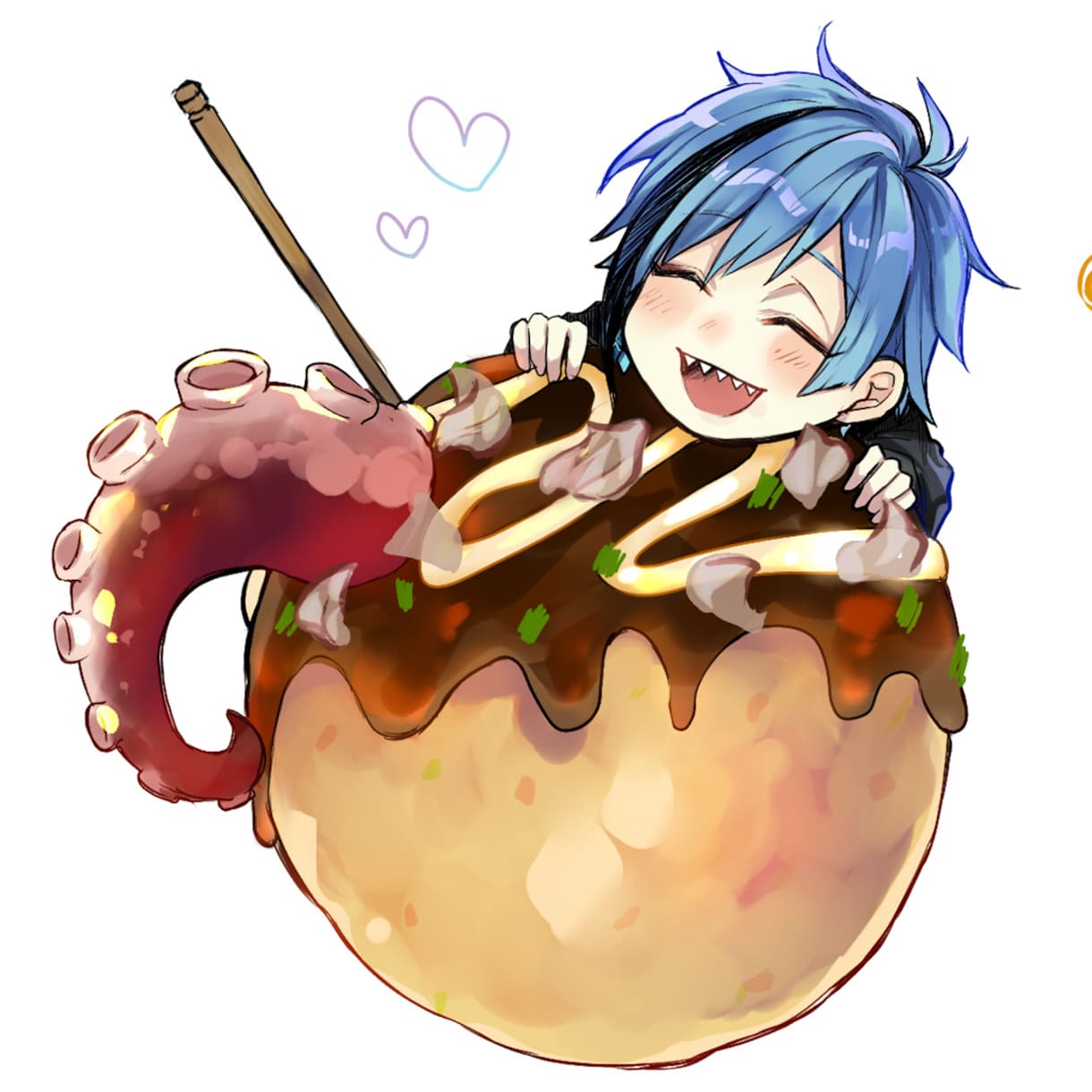 美麗なちびキャライラストを製作します 透明感のあるかわいいちびキャラが好みの方におすすめです。 イメージ3