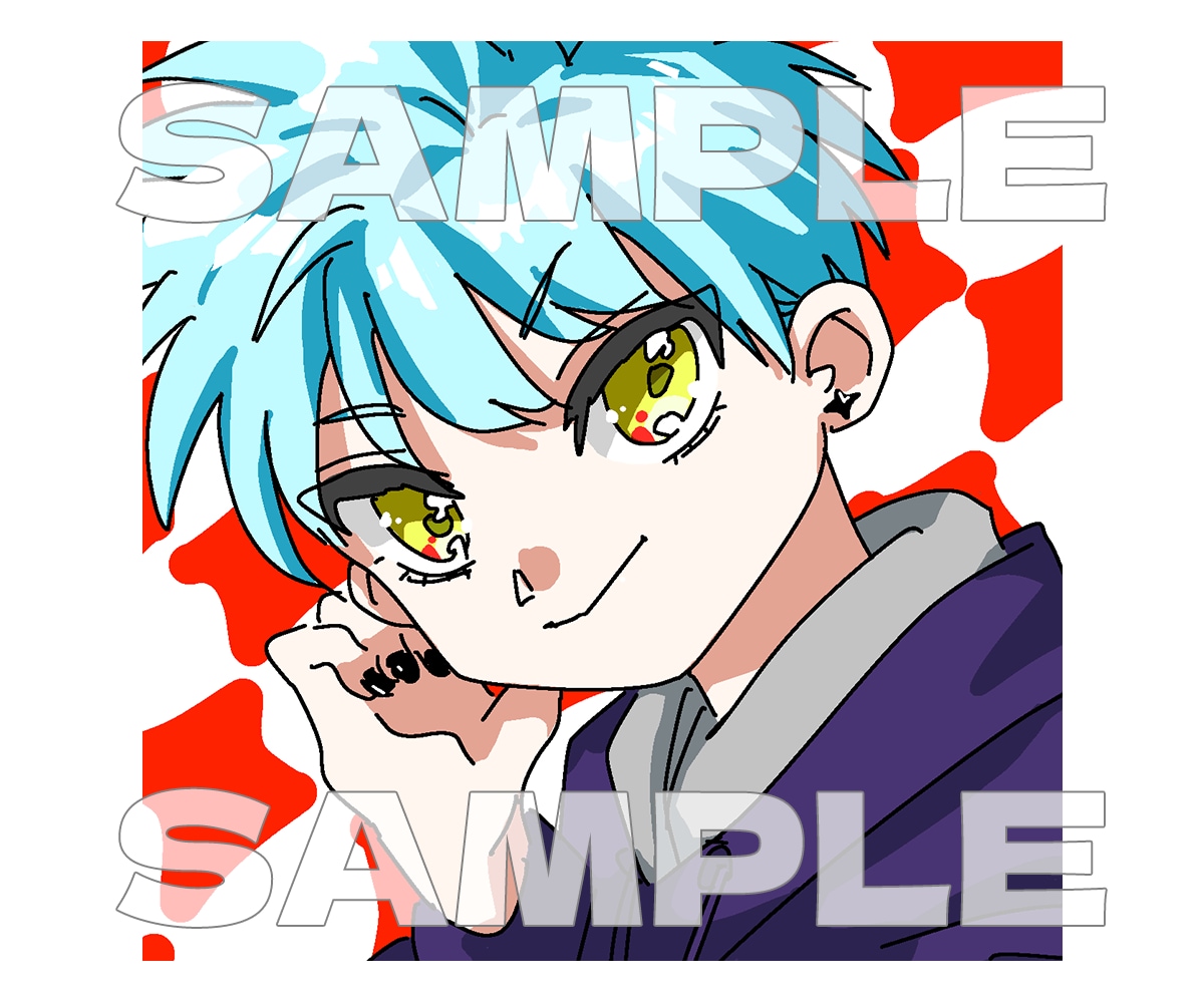 POPでカワイイ！【SNS用】アイコン作成します ☆軽めのタッチのイラストでお届け！☆【最短1日で制作】 イメージ3