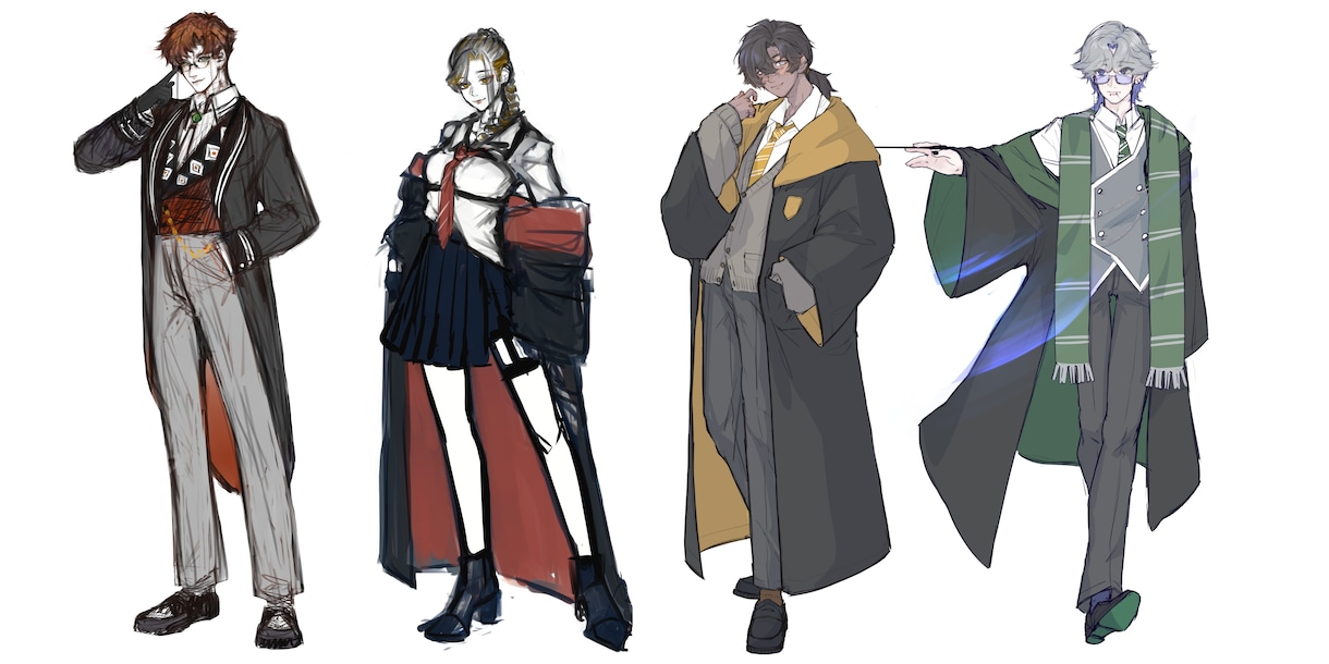 TRPG・SNS・動画・ゲーム用等、幅広く描きます アイコン / サムネ / 立ち絵など、貴方だけのイラストを。 イメージ4