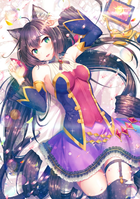 商用込企業実績多数！華やかな美少女イラスト描きます YouTube動画サムネイル、グッズ制作などに！同人OK イメージ8
