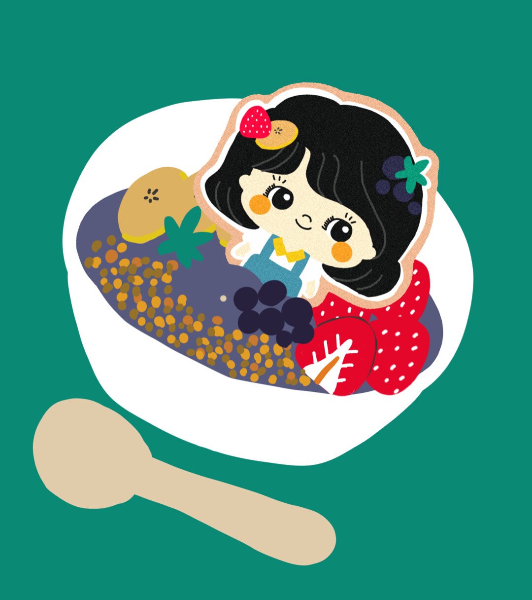 最短当日⭐︎イラスト（簡単な動きGIF)描きます 挿絵やSNSのアイコン、ウェディングボードやヘッダーに イメージ1