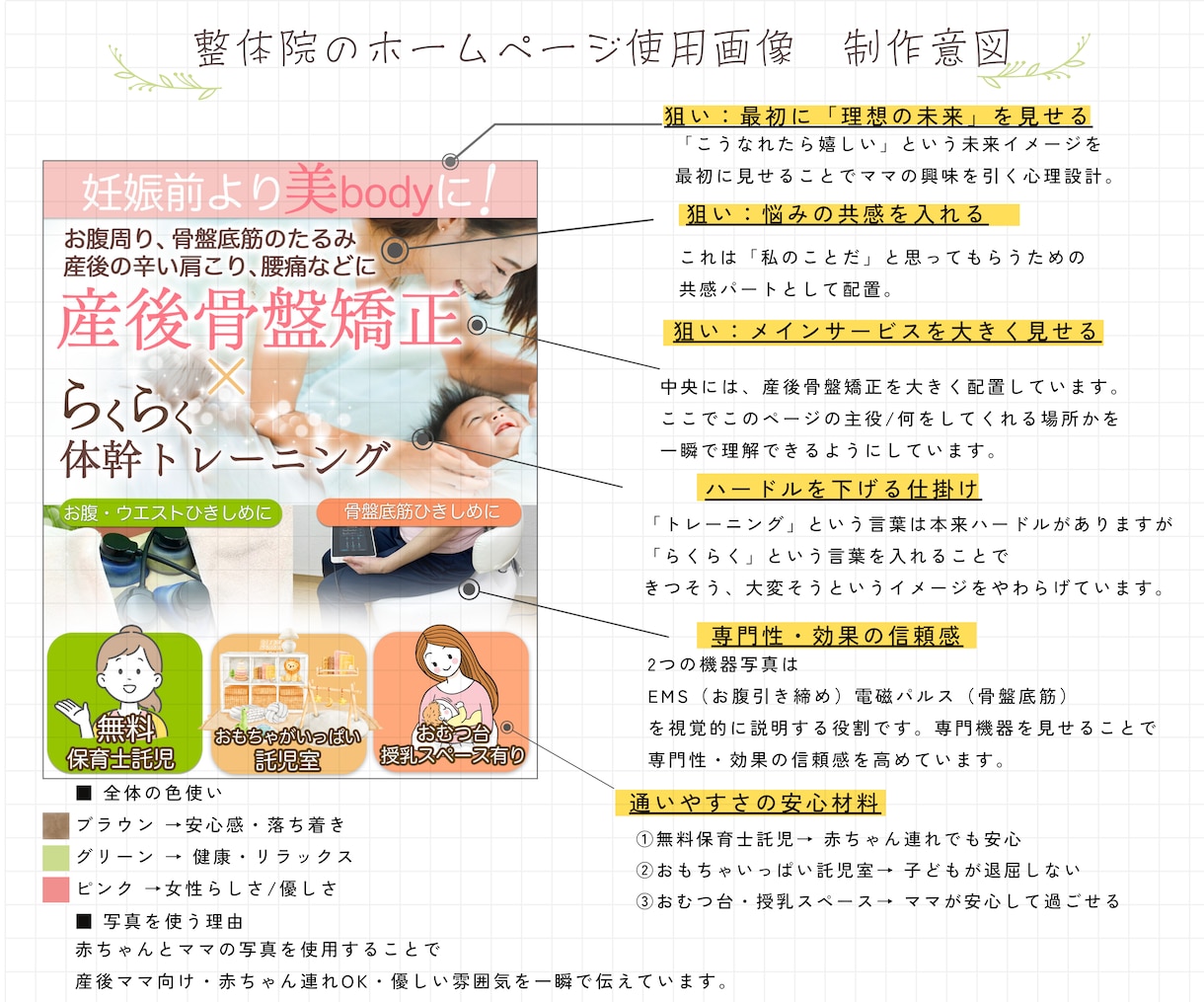 魅力が伝わる一枚で、あなたのビジネスを後押しします 見る人の感情を動かし、行動へつなげるデザインで集客をサポート イメージ5