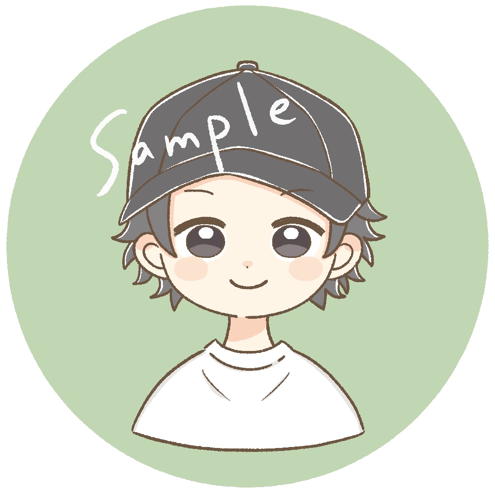 ゆるかわアイコンを描きます ポップで明るい印象のアイコンです☺ イメージ8