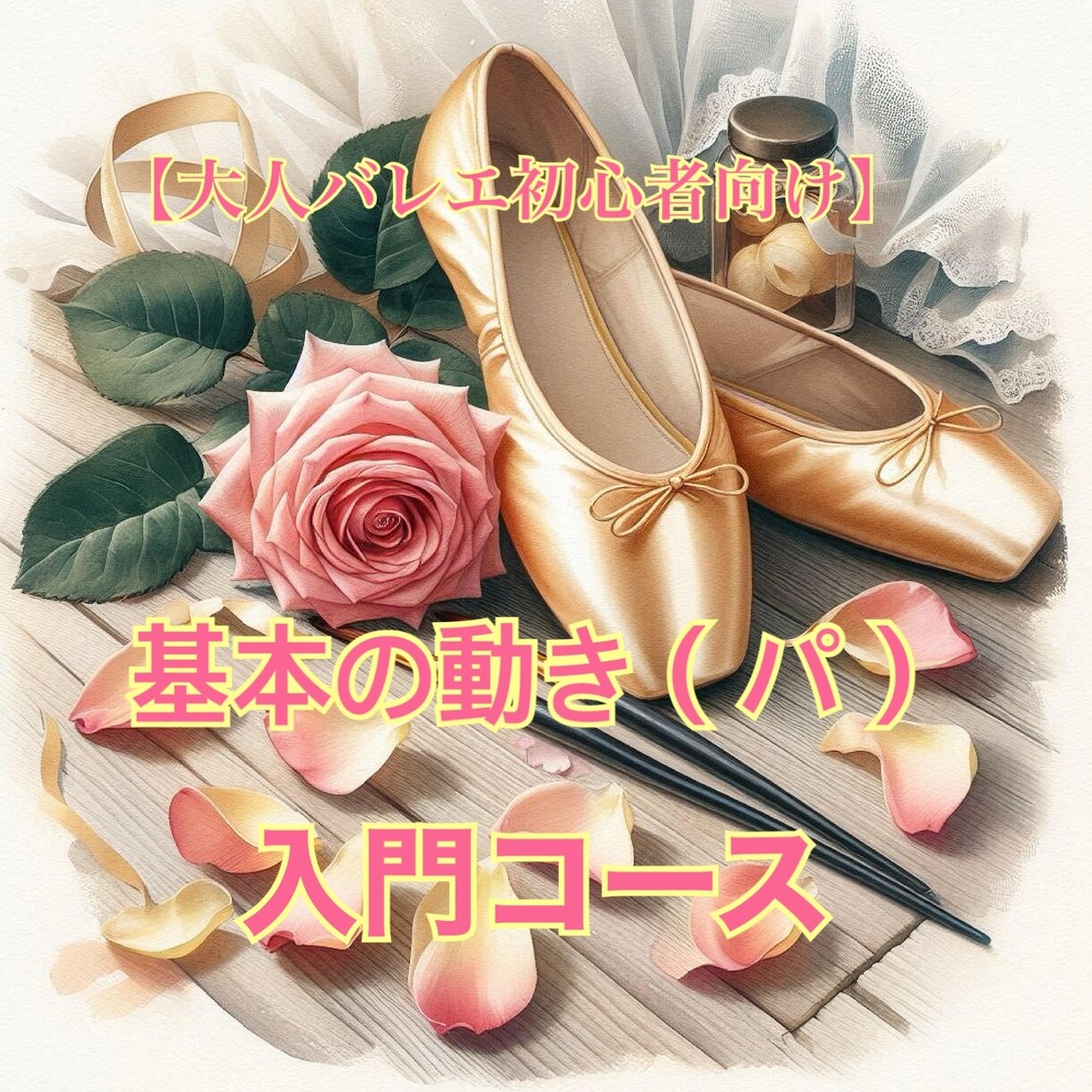 大人バレエの初歩の動きとバレエ用語を解説します 超初心者を丁寧にサポート！スタジオレッスンの復習も承ります。 イメージ1