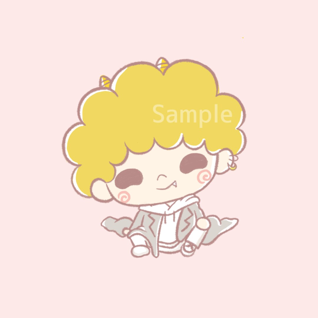ふんわり可愛いゆるキャラでアイコンを制作します 可愛いゆるキャラで、あなたのSNSの「顔」をつくります イメージ5