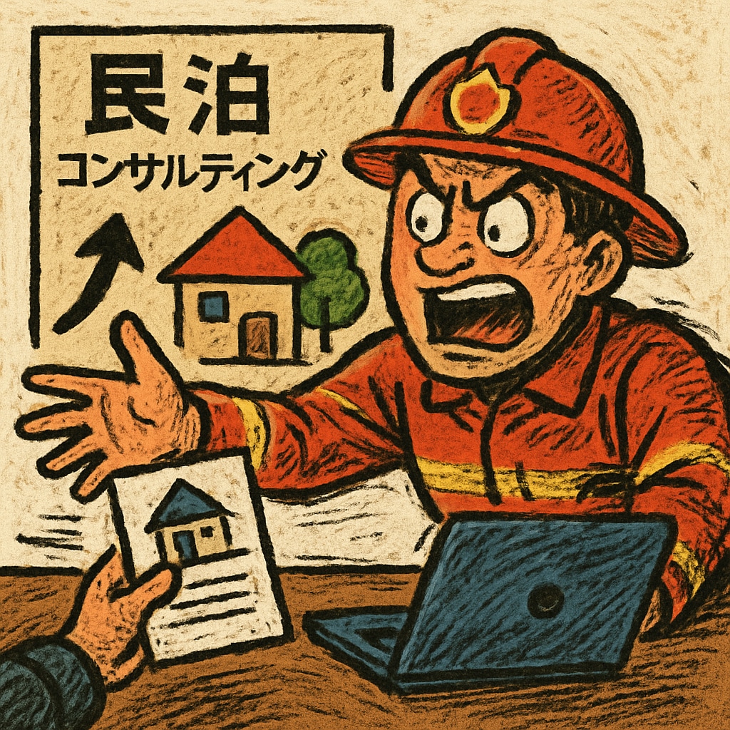 民泊開業時の消防設備について相談にのります 民泊相談100件以上経験！元消防士が相談にのります！ イメージ1