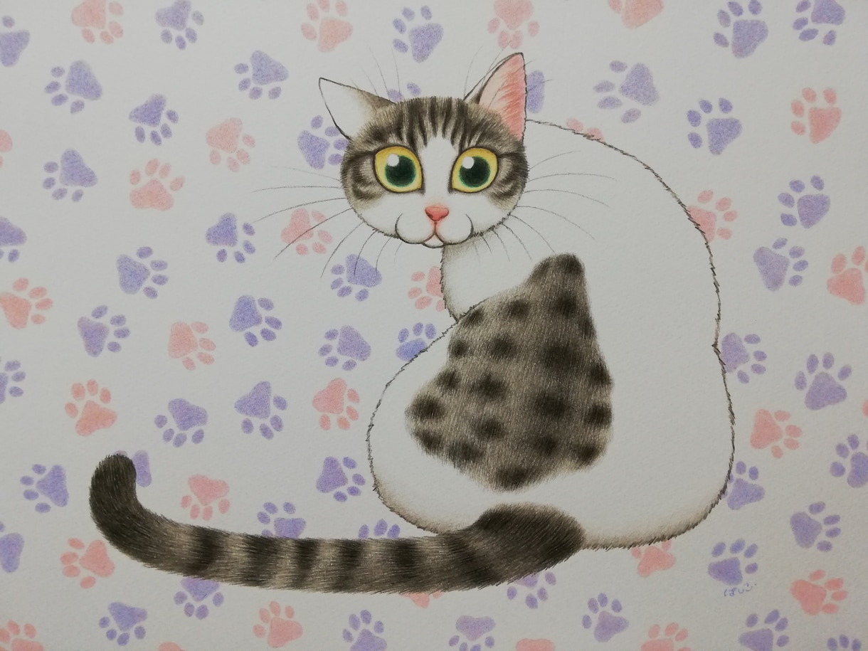 大切なペットのイラストを描かせていただきます 色鉛筆画です。可愛らしくやわらかい感じで。 イメージ3