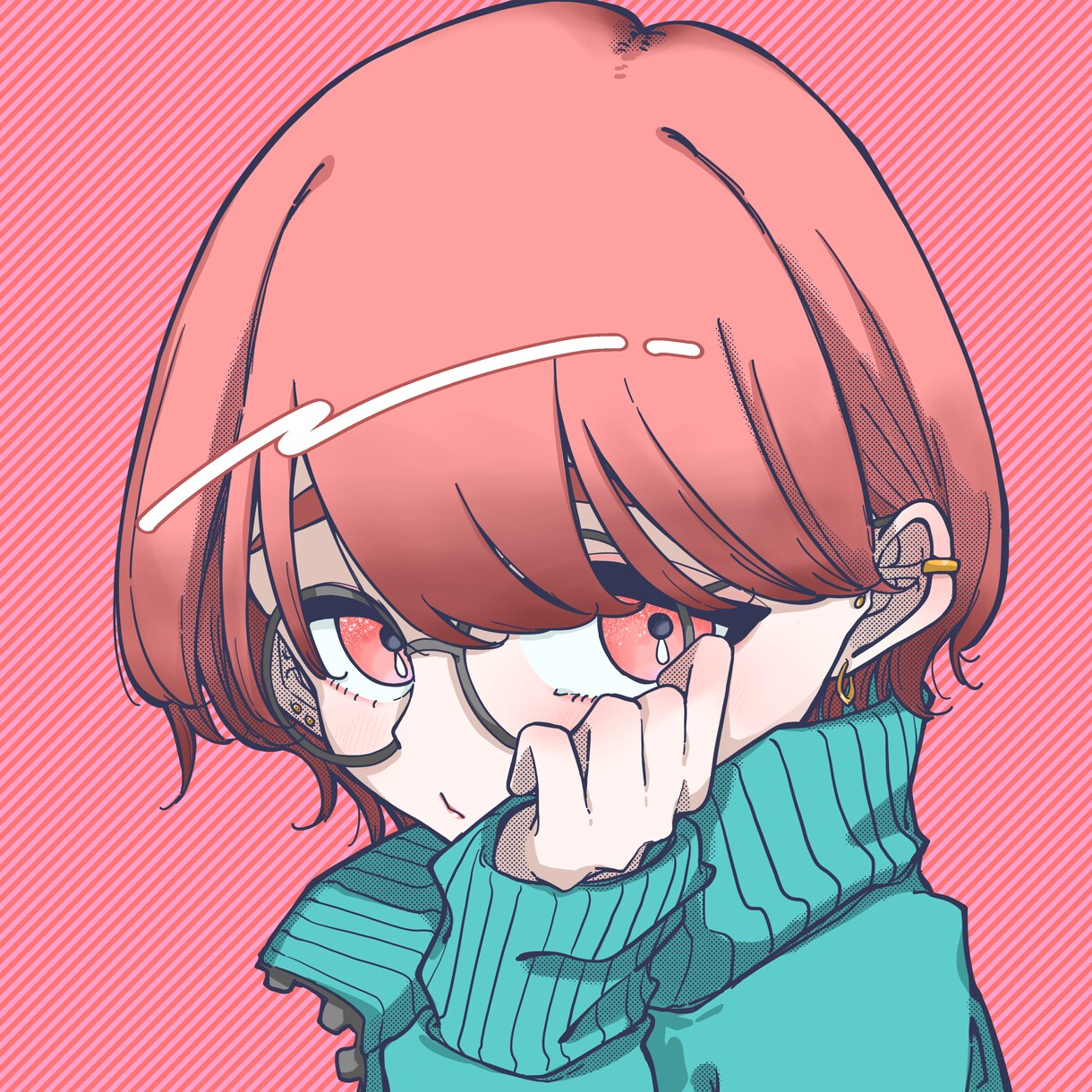 SNS等のアイコンイラスト描きます アイコンつくりますよろしくお願いします イメージ2