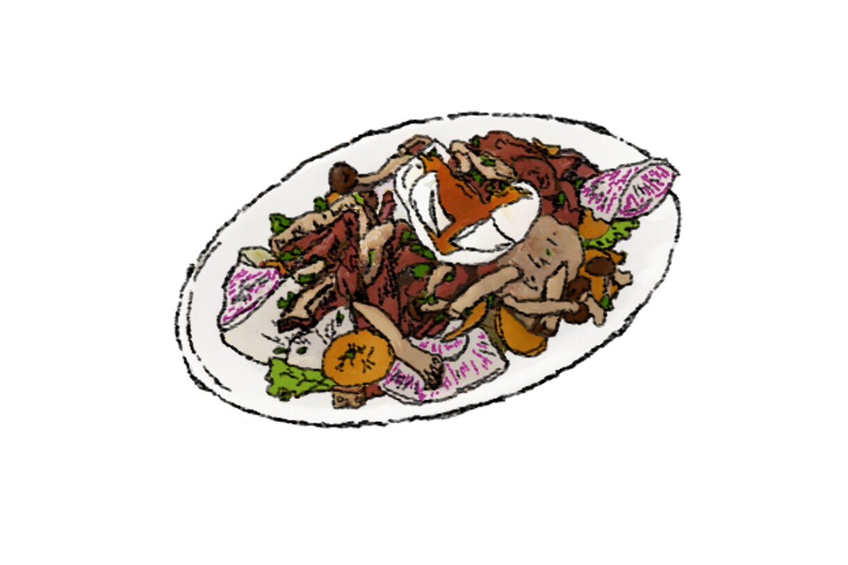 美味しそうな食べ物のイラスト手描きで描きます メニューやチラシなど、食べたくなるようなイラストどうぞ イメージ6