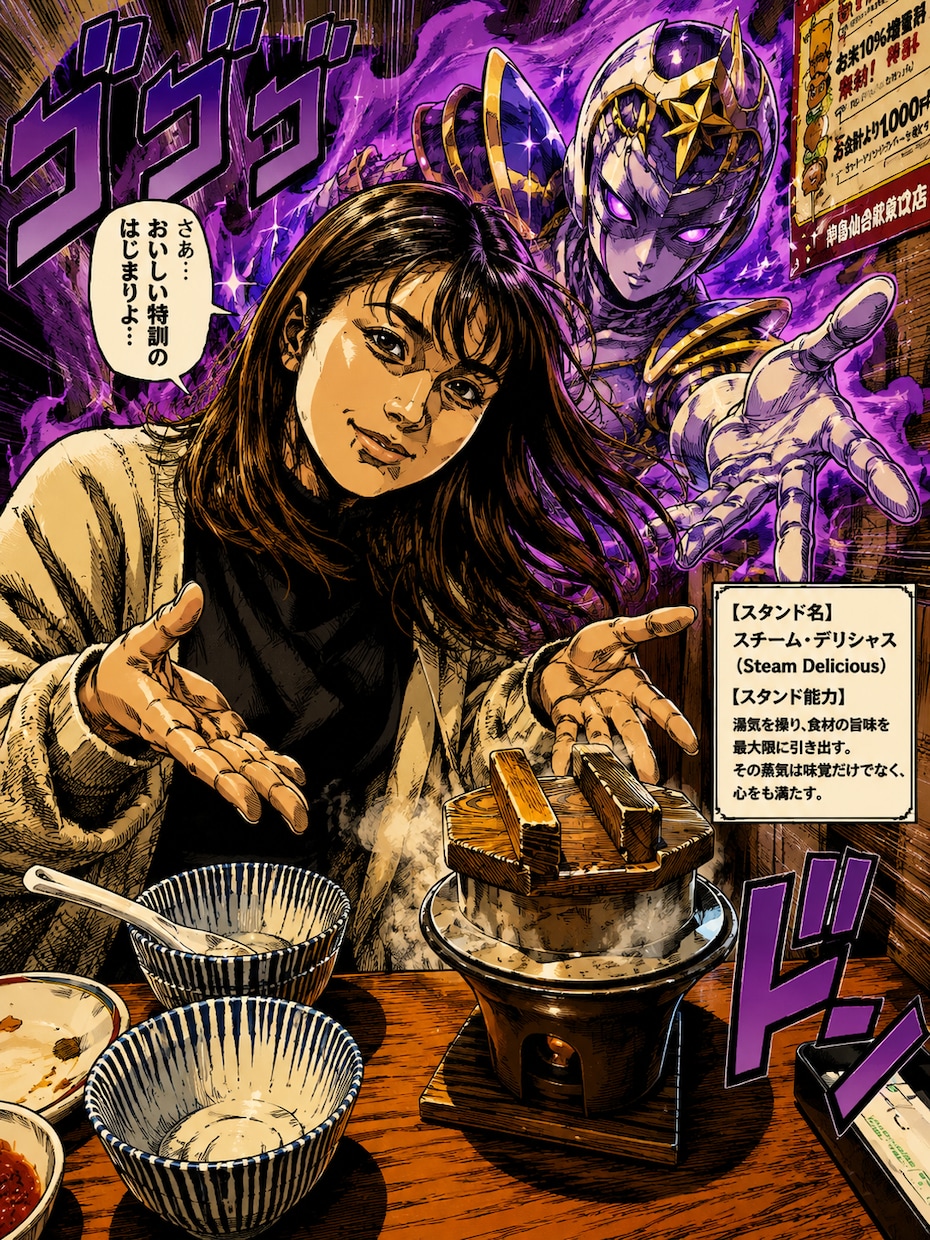 ジョジョ風の似顔絵を作成します あなたの写真をジョジョ風にアレンジ致します！ イメージ3