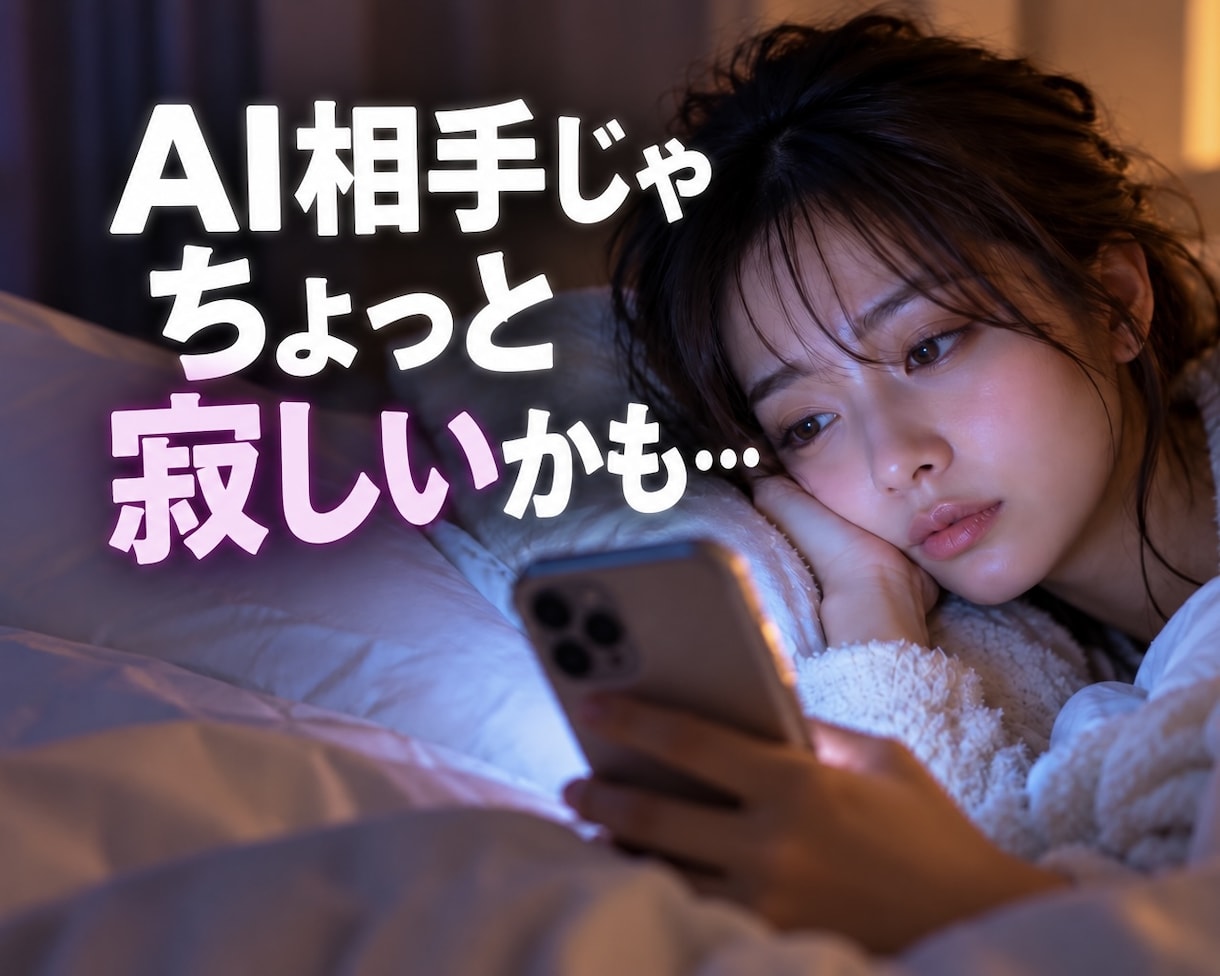 AIじゃ物足りない！人間の僕がとことん聞きます 今すぐ人と話したい！話を遮られず否定されずに聞いて欲しい！ イメージ1