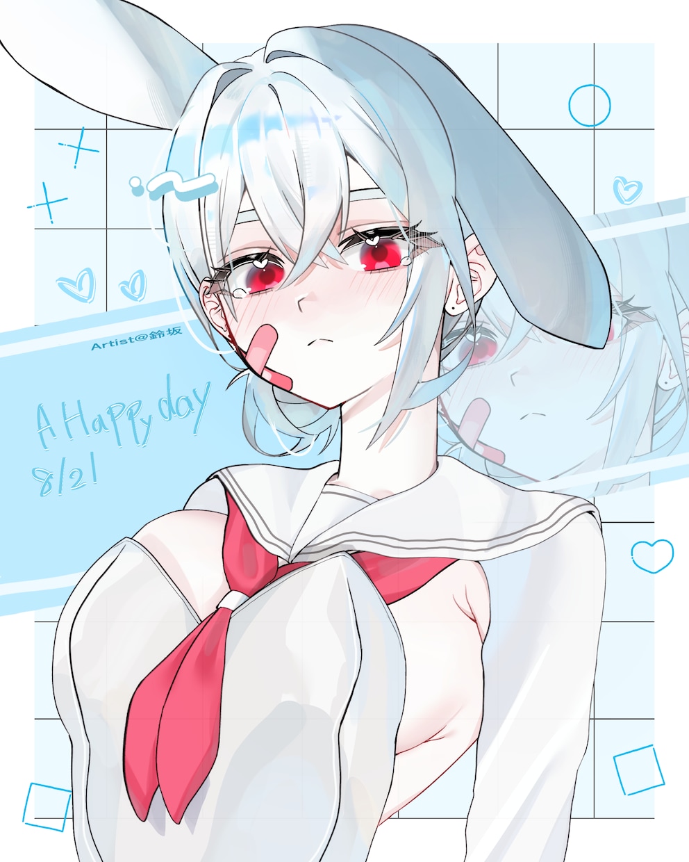 最短二日！アイコン/サムネイラスト制作します ○活動を彩る1枚に｜透明感と引き込まれるイラスト制作 イメージ7