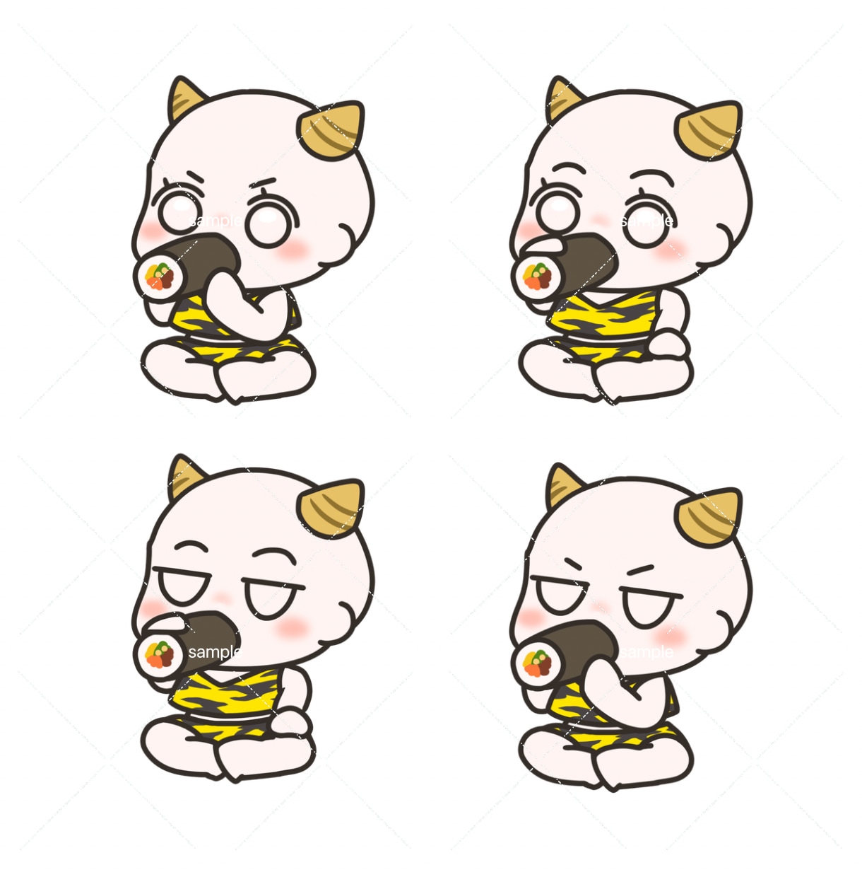 決められたデザインで季節用イラスト作成します ゆる系の季節のイラストをお探しの方へ！ イメージ6