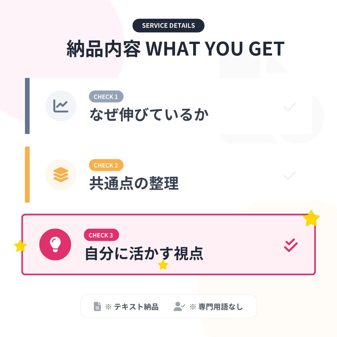 競合インスタ3アカウントを分析します なぜ伸びているかを言語化します イメージ4