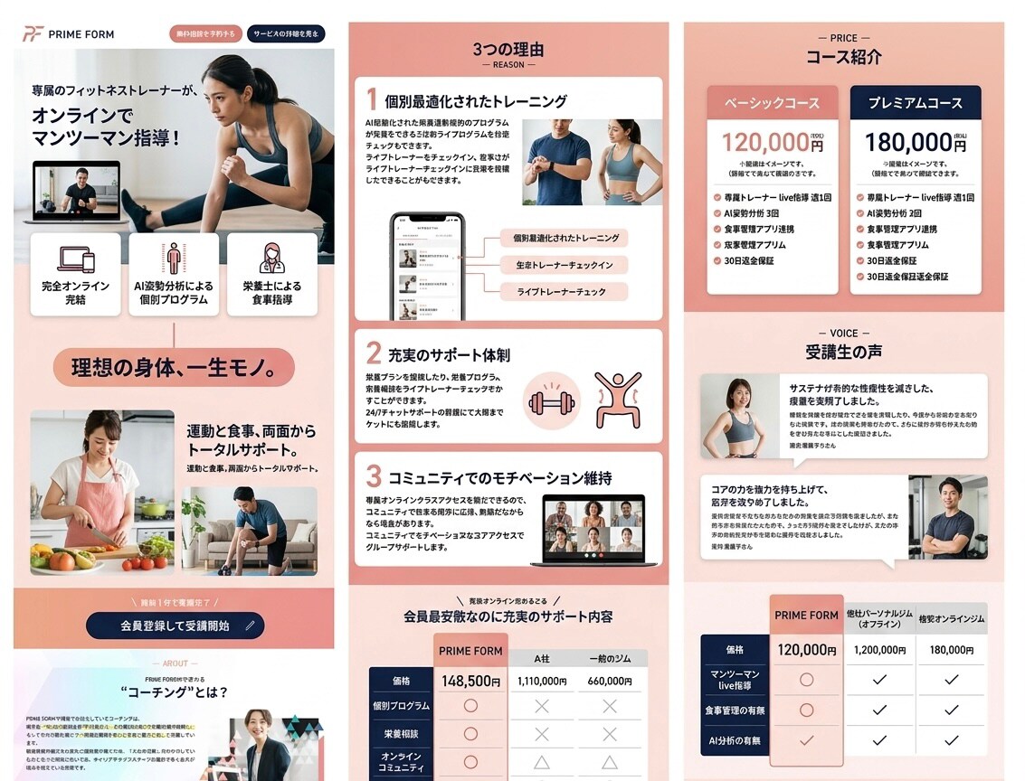 集客・成約に強いランディングページを制作します 売れる導線設計×オリジナルデザインのLP制作 イメージ7