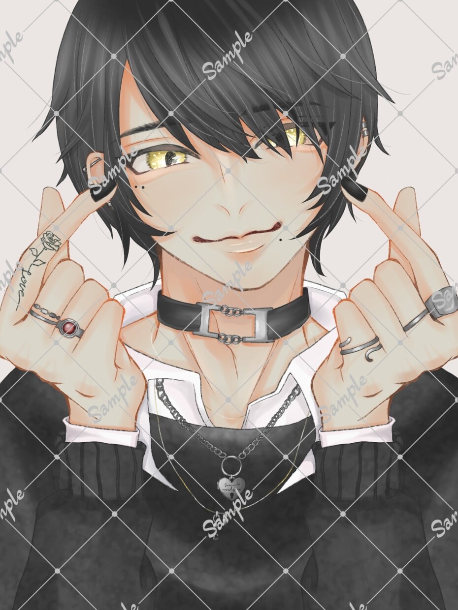 雰囲気のあるイラストを描きます 柔らかい塗りが得意ですSNSアイコンや配信背景etc... イメージ2