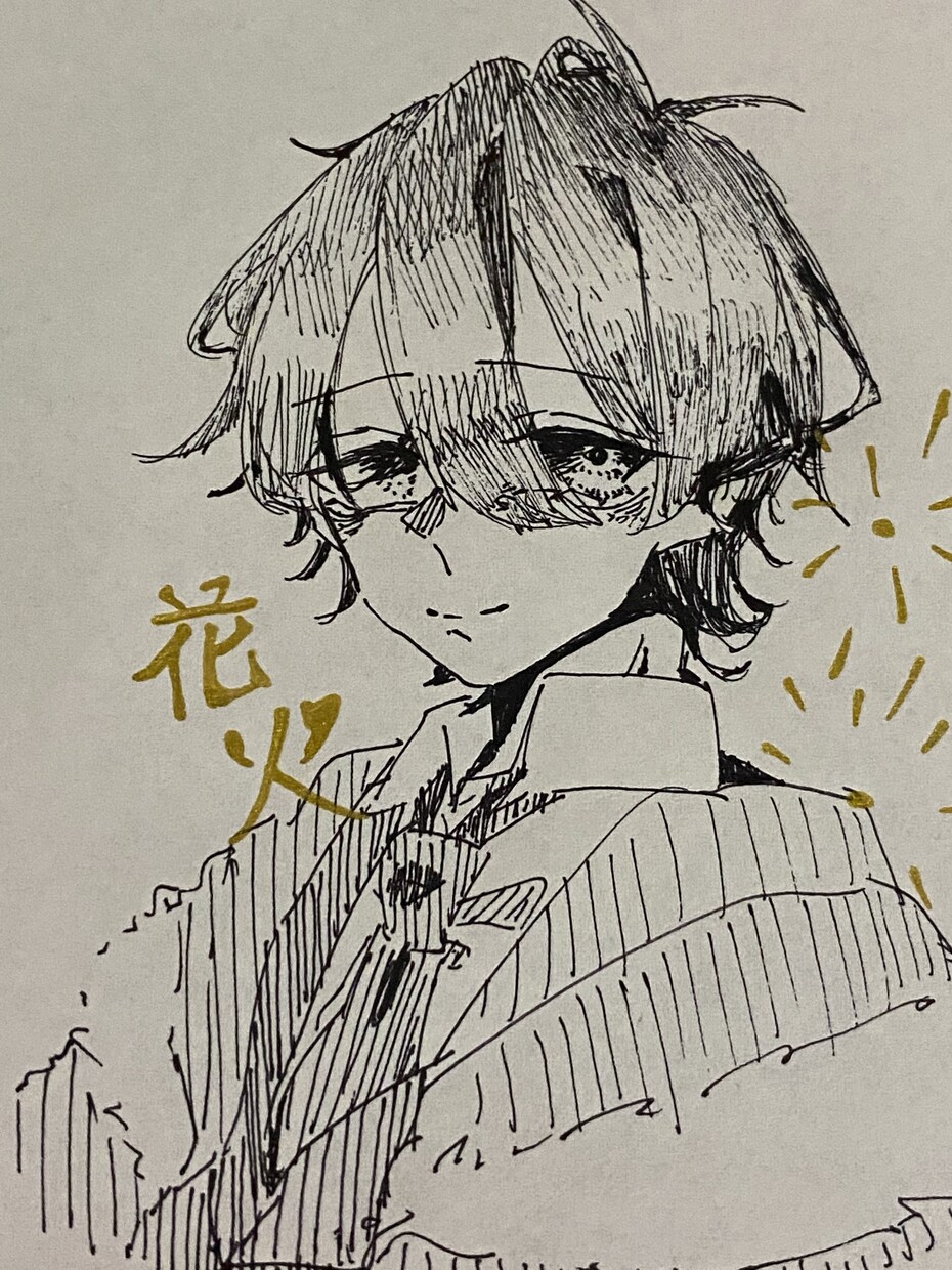 アナログで描く！！ダークで綺麗な独特な絵を描きます 貴方のご要望に応えて色紙に絵を描きます イメージ9