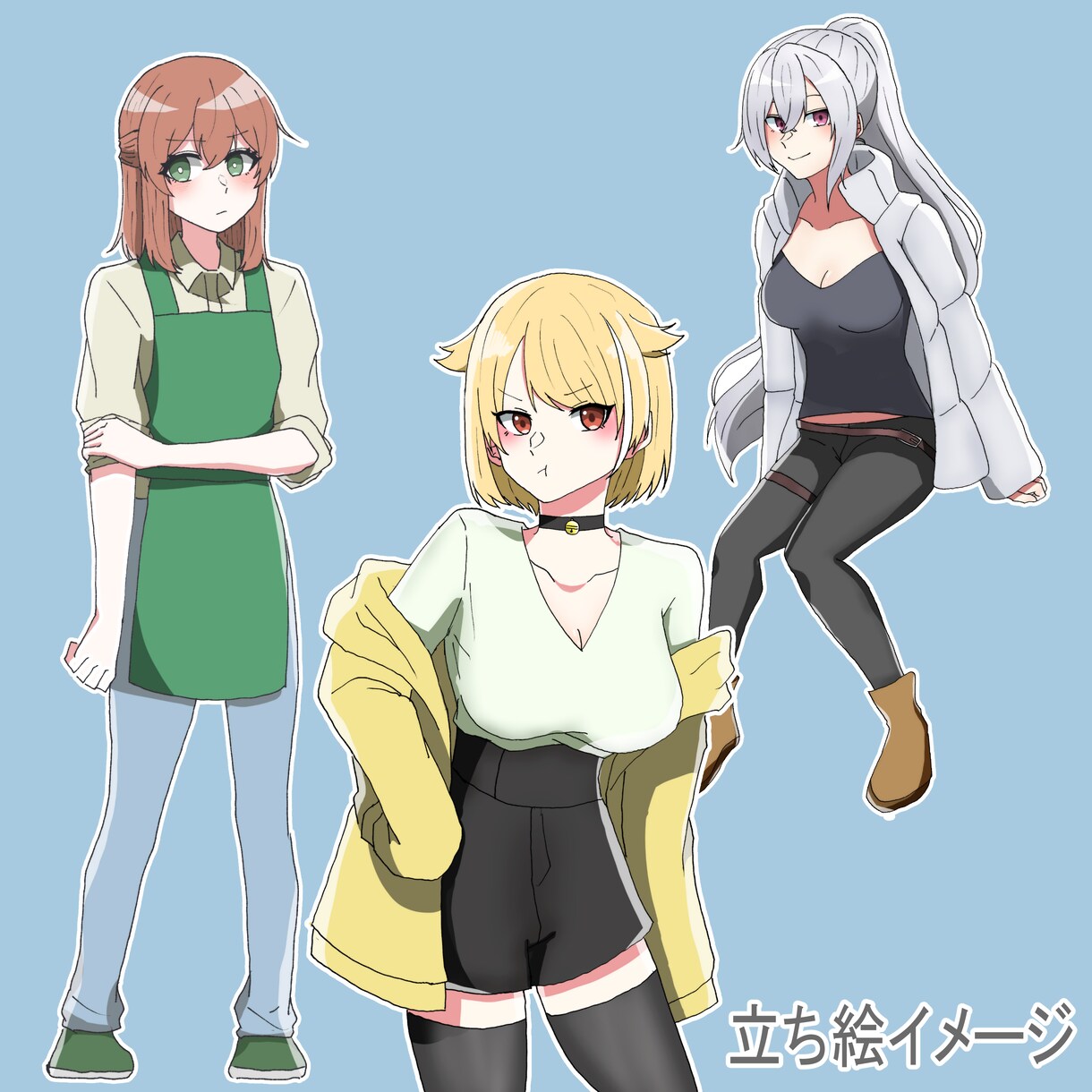 最短即日！立ち絵を描かせていただきます 最短即日！遅くても1週間で納品できます！ イメージ1