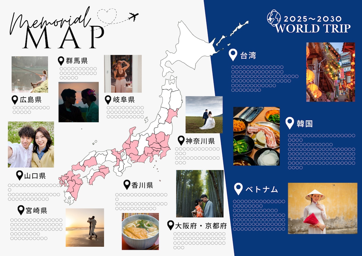 結婚式のプロフィールブック作成します 結婚式の雰囲気に合わせた、世界にひとつのプロフィールブック イメージ4