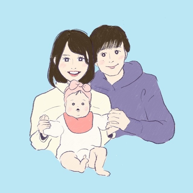 家族イラストアイコンかきます データ（2048×2048px）でのお渡しです。 イメージ1