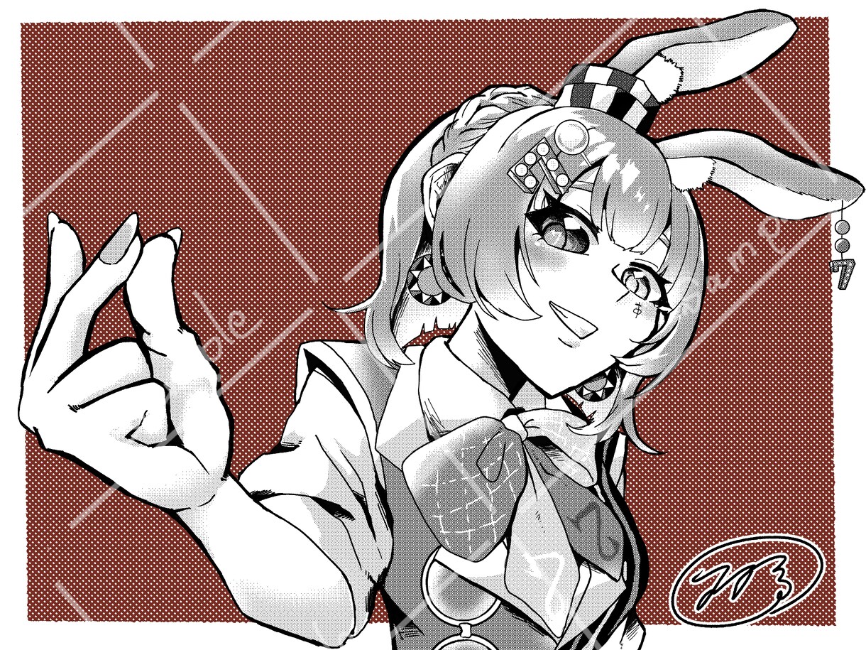 漫画風のイラスト承ります 少年漫画風のかっこ可愛いデザインです イメージ2