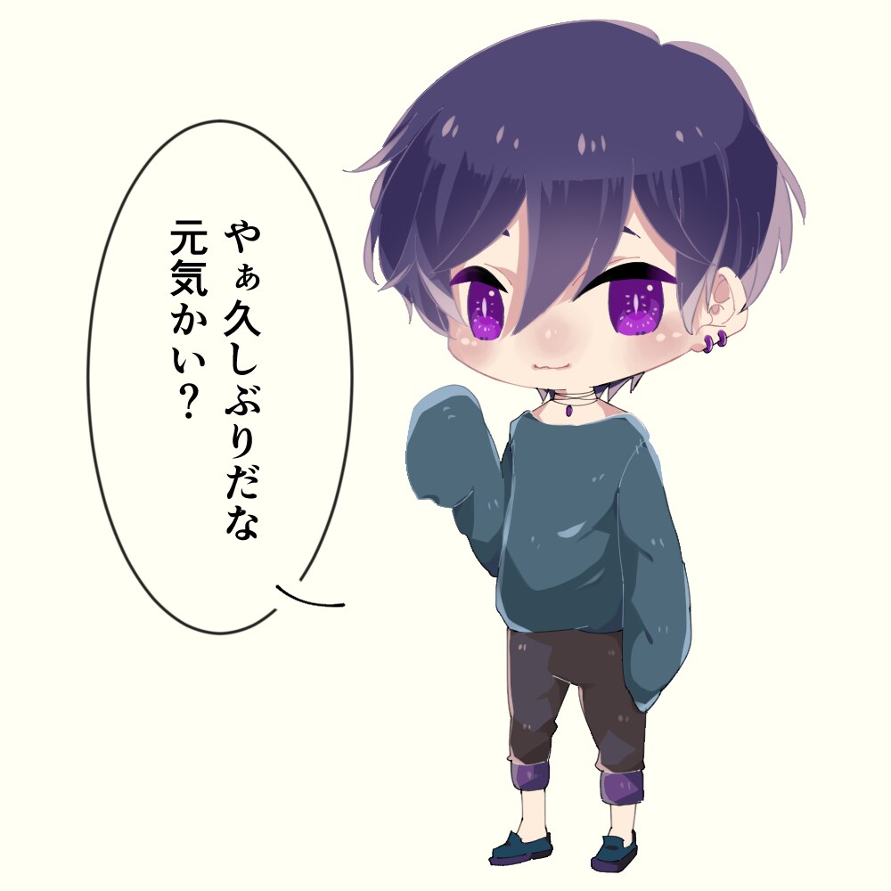 SNS用かわいいデフォルメアイコン描きます デフォルメで可愛くみせるSNSアイコン イメージ1