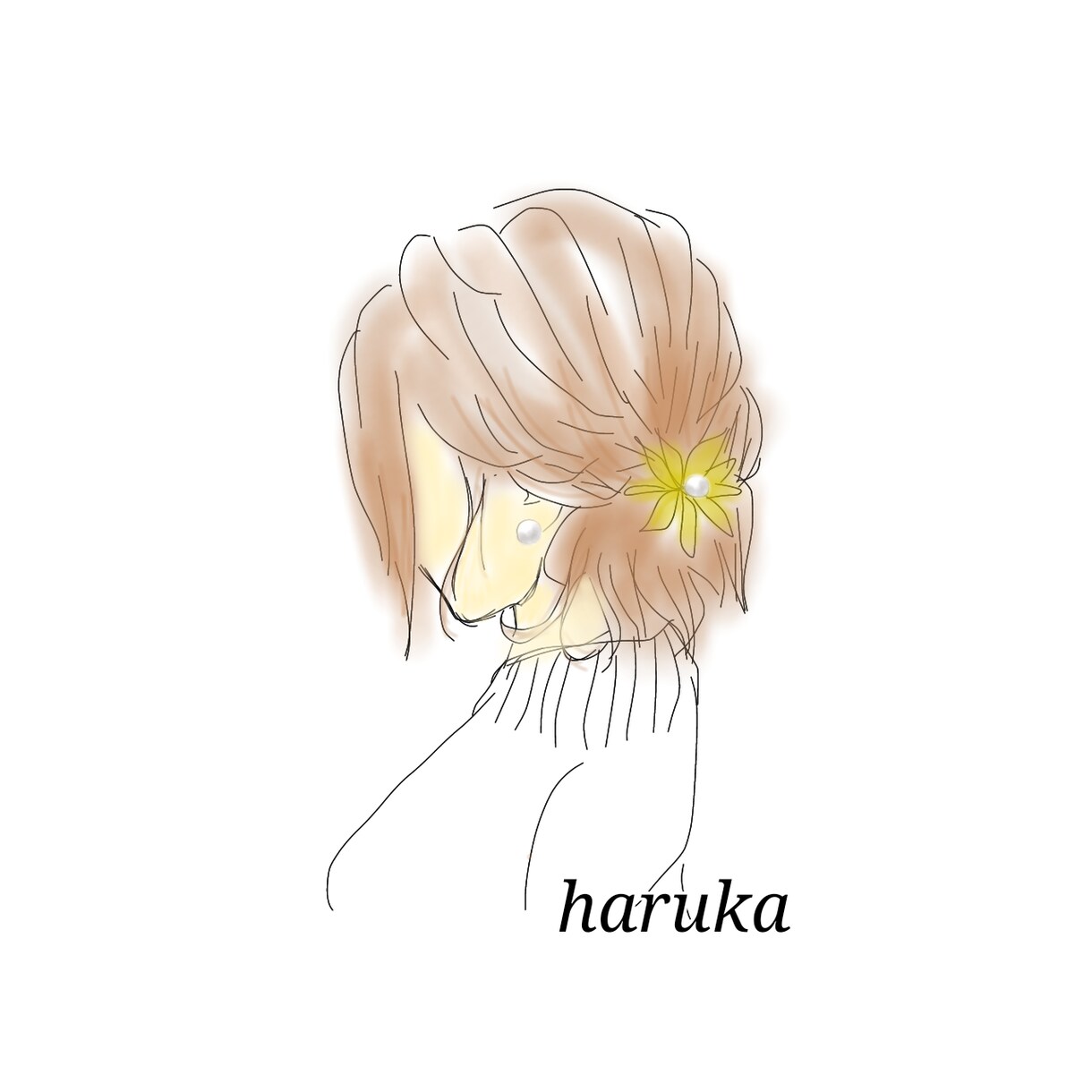 ゆるふわアイコン作ります 可愛いゆるふわアイコン作ります。水彩画風です。 イメージ3