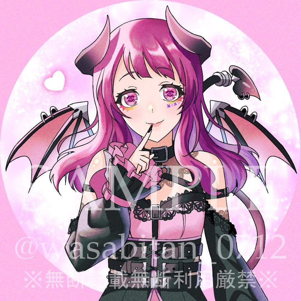 元ソシャゲ会社のデザイナーがアイコン描きます 配信者、ブログ、歌い手、Vtuber、個人など活動者に！ イメージ2