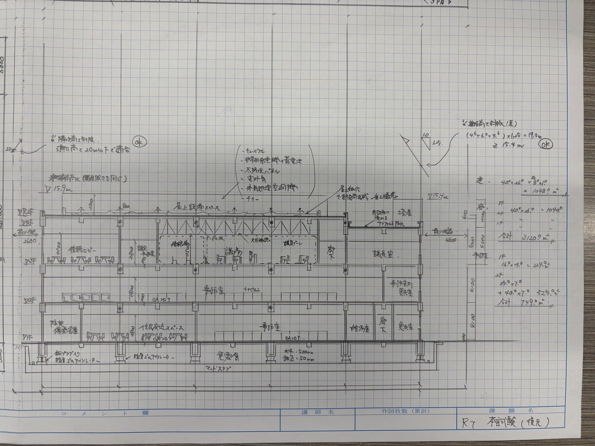 一級建築士、製図試験合格ロジック伝授します 同じ想いを経験した私が、今年にかける貴方をサポートします！ イメージ1