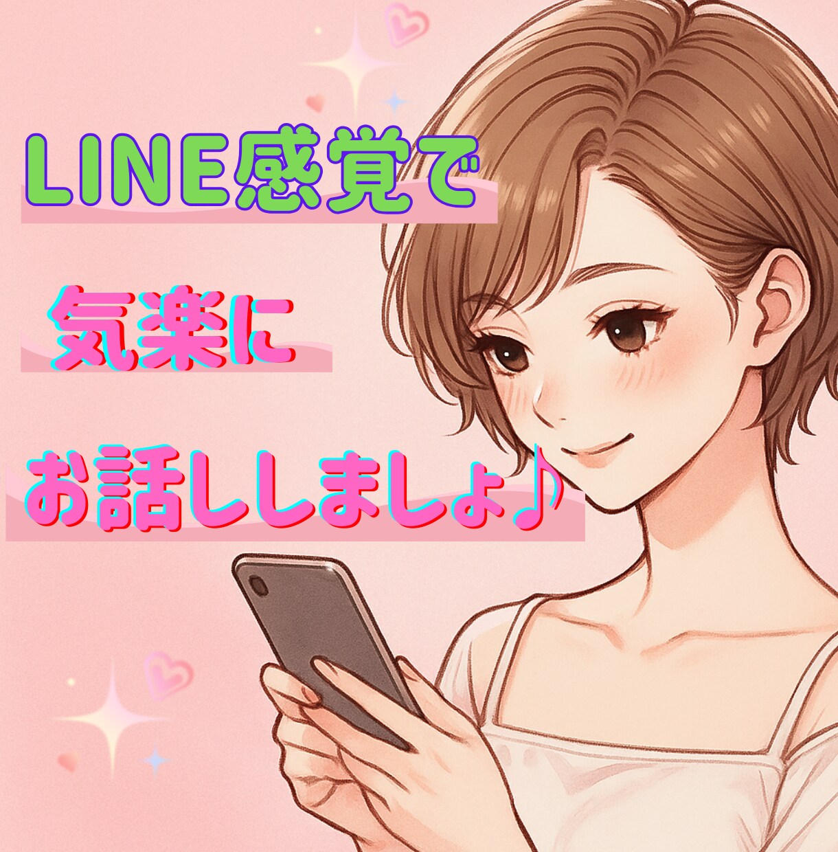 24時間OK♡あなたの思いを受け止めます トークルームで気軽におはなし♪隙間時間にお話ししましょ♡ イメージ1