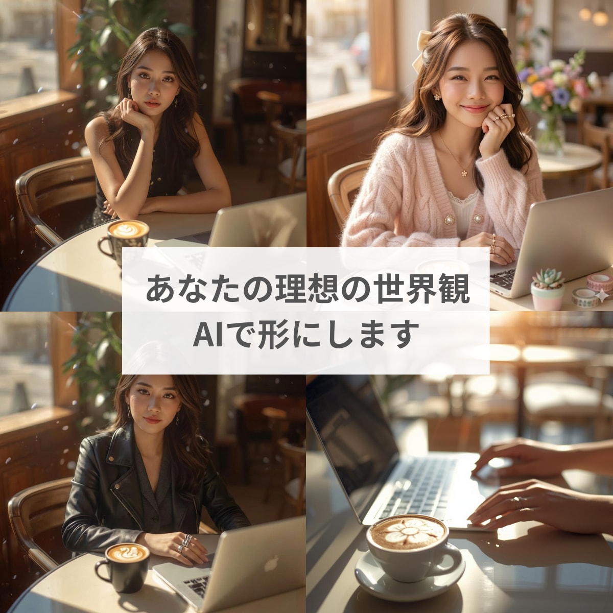 理想のAI画像をオーダーメイドで制作します あなたのお望みを叶えます。理想の世界を最高の一枚に。 イメージ1