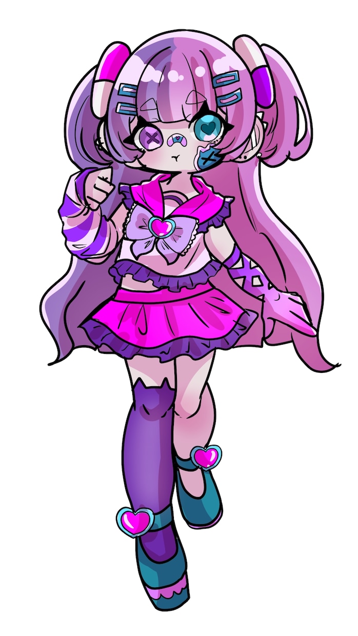 立ち絵描きます ポップな絵柄で立ち絵を描かせていただきます！ イメージ1