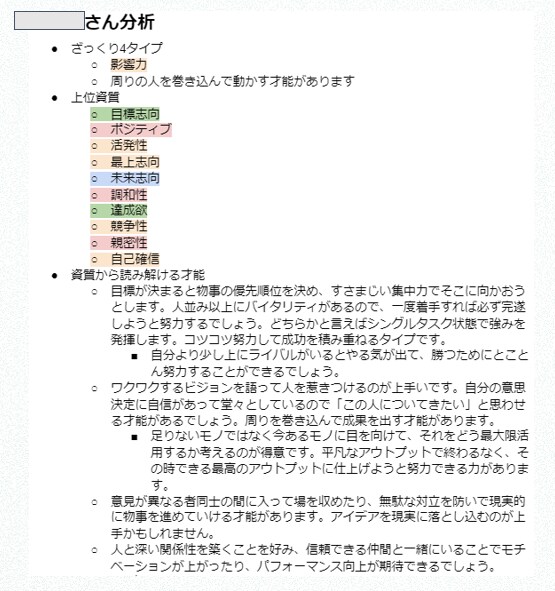 ストレングスファインダー分析＆活用法お伝えします 強みを活かせば可能性が広がる / 1週間徹底サポート付き イメージ6