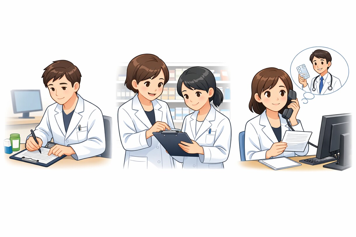 SOAP・薬歴を添削します 薬局管理者がSOAP・薬歴を分かりやすく添削します イメージ1