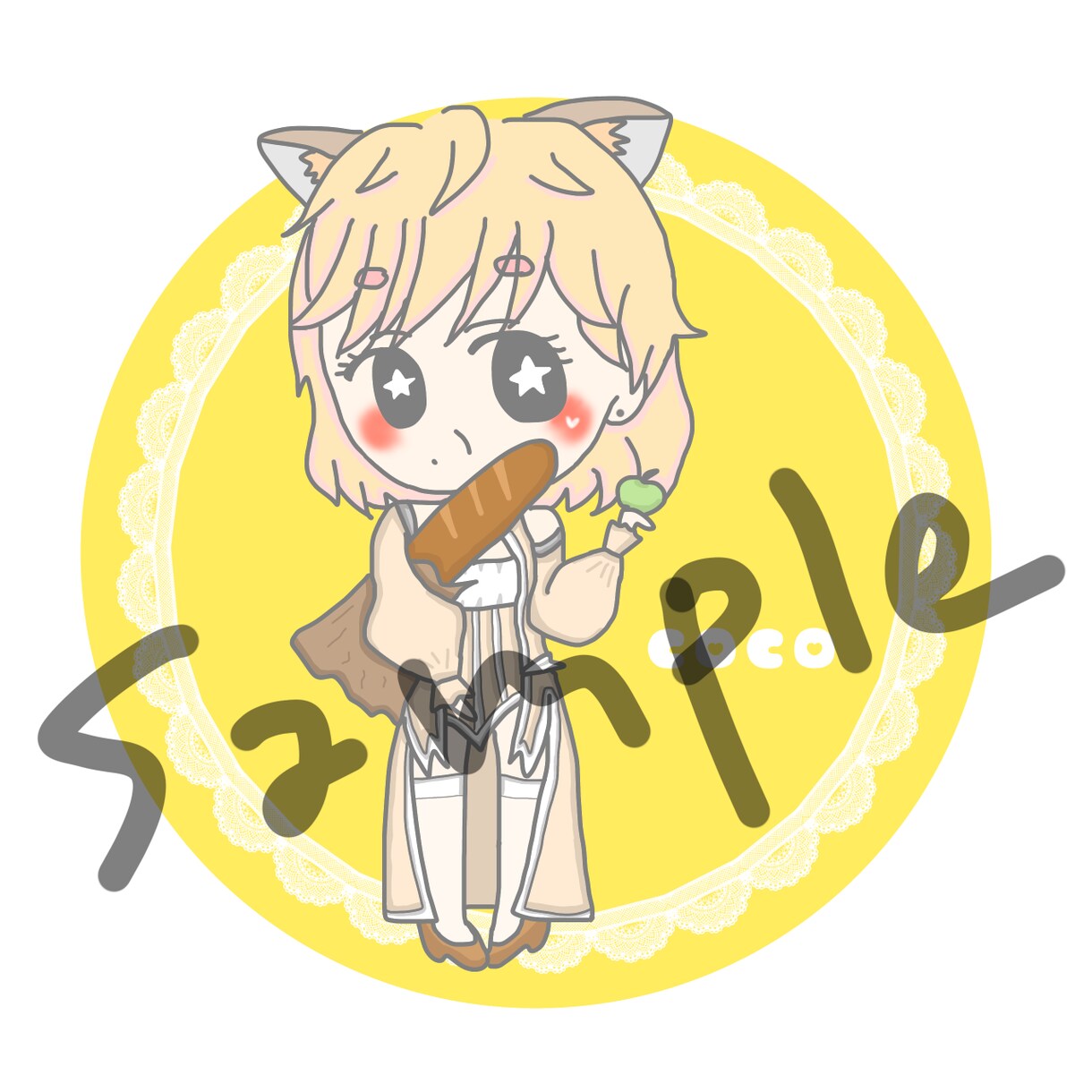 SNSで使用できるアイコン作ります ゆるゆるぽっぷアイコン作ります◎ イメージ3