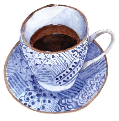 完成品・水彩イラスト（カフェ題材）販売しています SNSアイコン、プリントアウトしてシールにいかがでしょう？ イメージ2