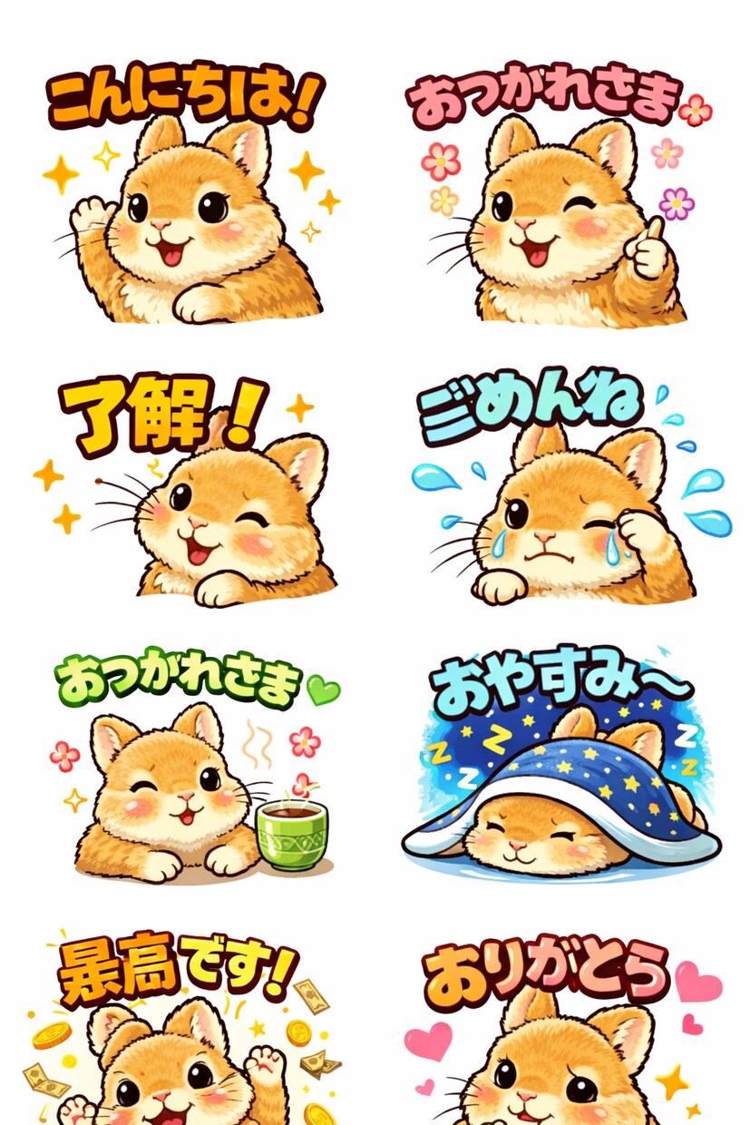 AIで簡単楽しくLINEスタンプ作りを教えます 初心者でも安心！AI使い方からしっかり教えます！ イメージ7