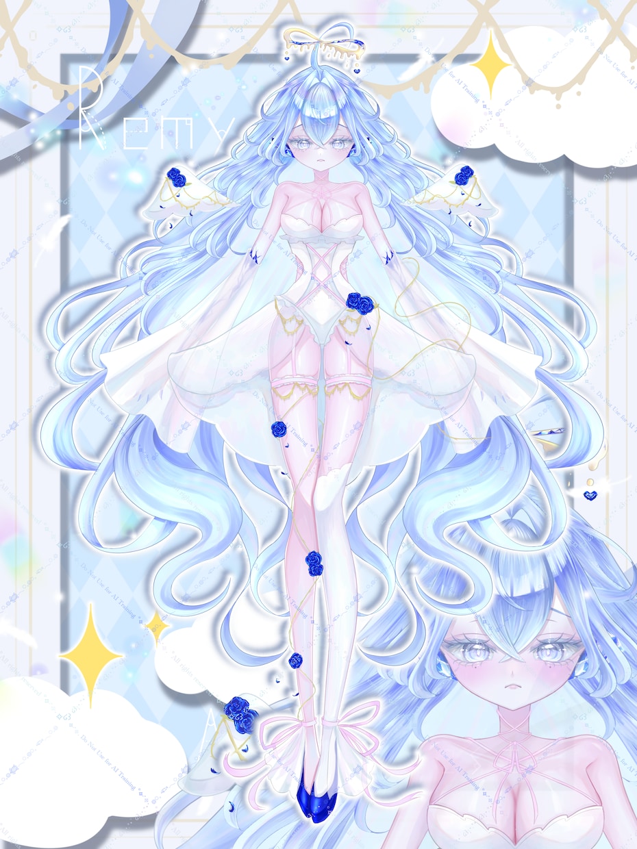 ゲームやTRPGで使える立ち絵お描きします 繊細で可愛いあなただけの立ち絵！ イメージ1