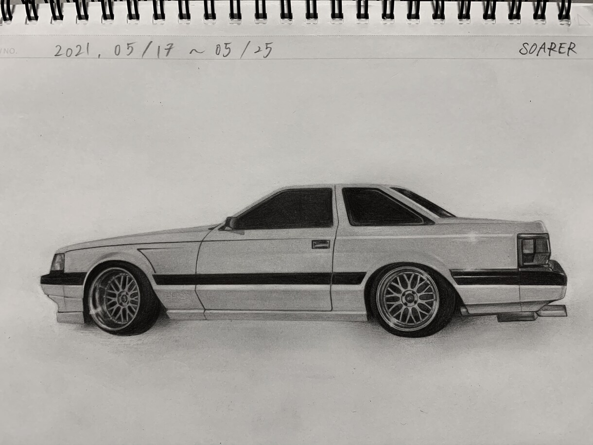 主に旧車を描きます 昔から大事に乗っている旧車、最近乗りはじめた旧車など^_^ イメージ3