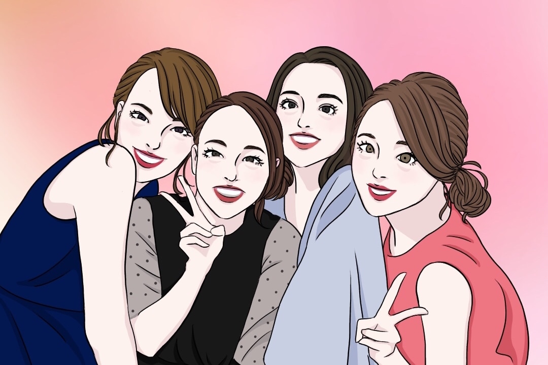 モニター価格◎思い出の写真をイラストにします プレゼントやSNSにいかがでしょうか イメージ5