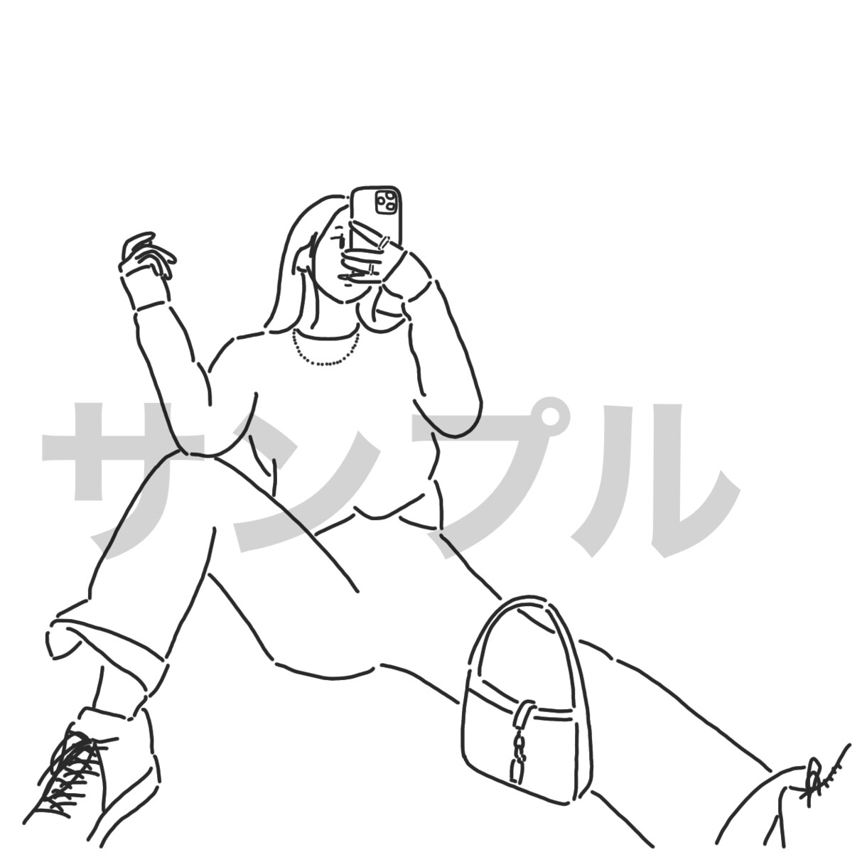シンプルでおしゃれなアイコン描きます ２枚で1000円！SNSのアイコンにいかがですか？ イメージ3