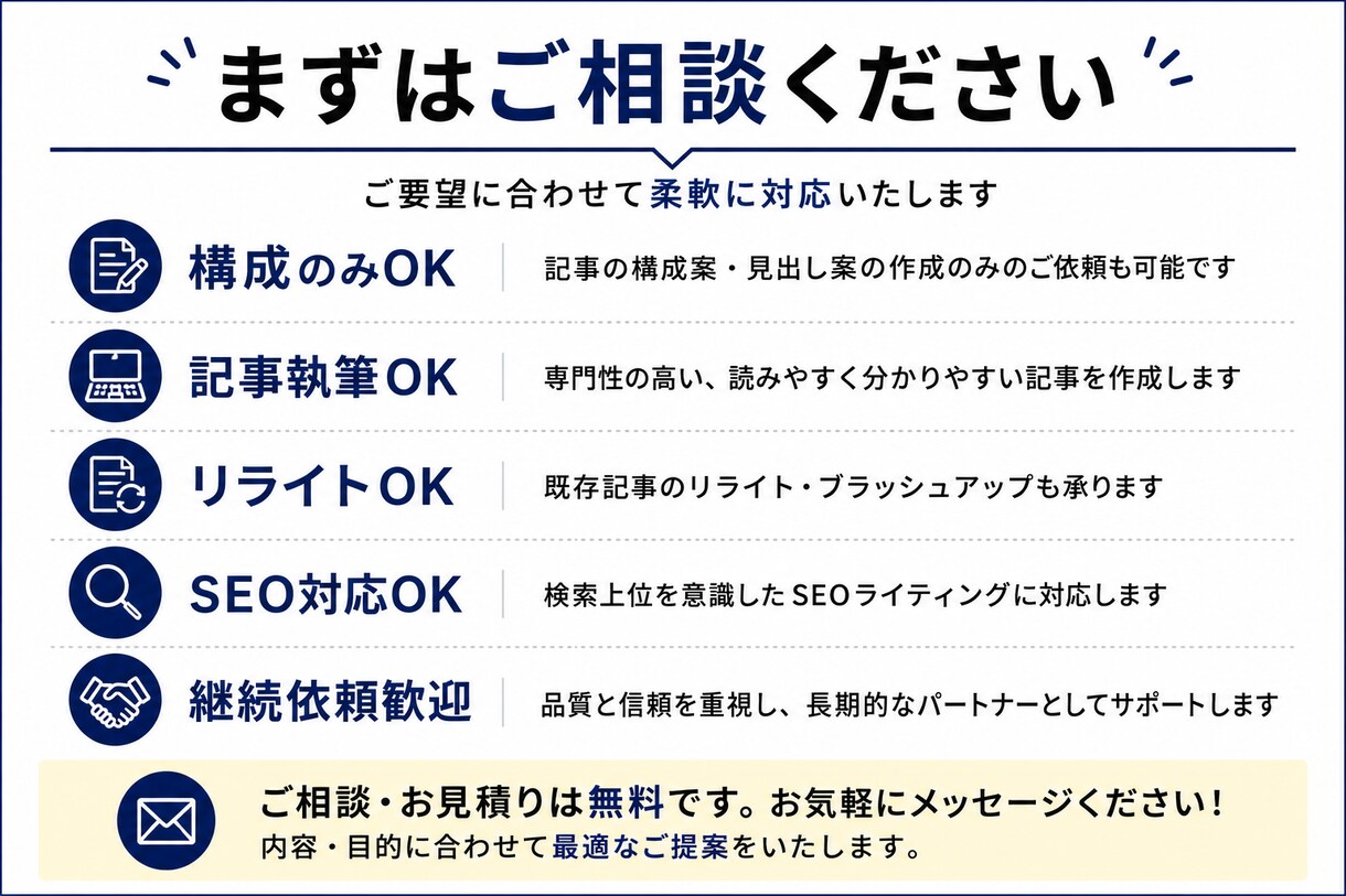 医療現場経験者が医療・健康SEO記事を執筆します 医療・健康・生活習慣病の記事を専門的に分かりやすく執筆します イメージ5
