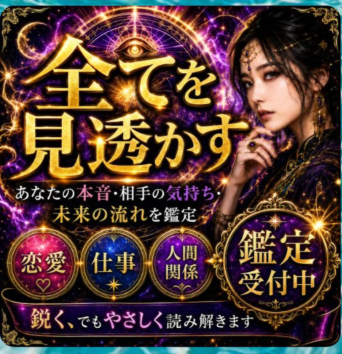 NEW★全相談★無制限★何でも霊視鑑定します ★★★人生ハードモードなあなたへ★★★ イメージ3