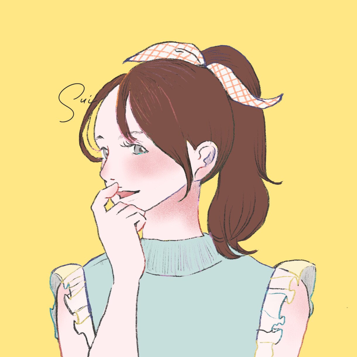 オシャレで目を引く♡印象に残るアイコン描きます 商用利用可！どんなことでもご相談ください♪ イメージ3