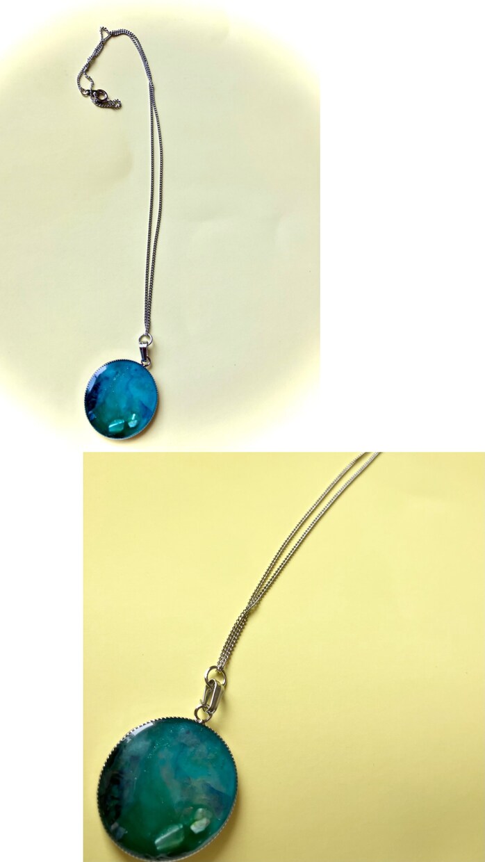 レジンでご希望の世界観を表現します レジン　帯留め　　アクセサリー　着物雑貨　ペットロス イメージ10