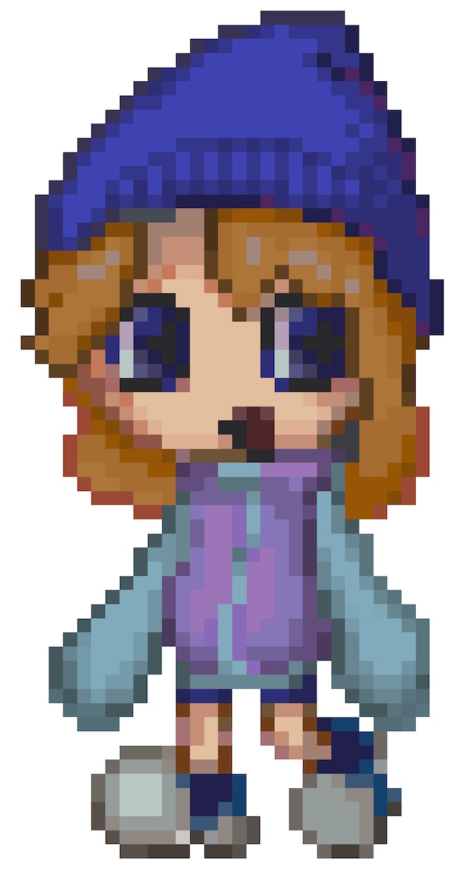 小さいサイズのドット絵イラスト制作します ゲームキャラクターやオブジェクト素材におすすめです イメージ5